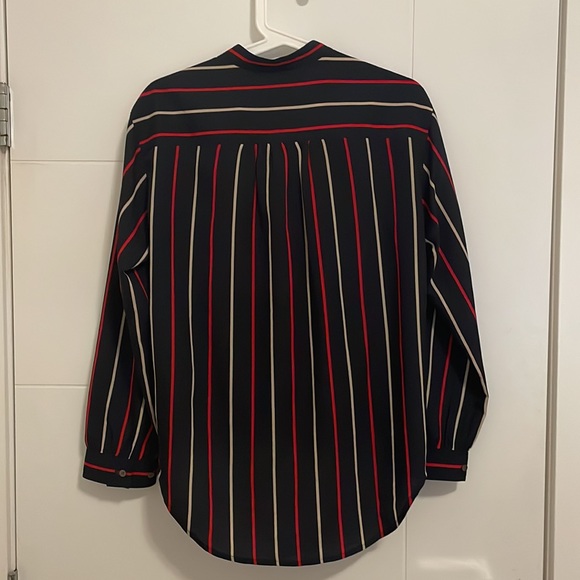 Club Monaco Striped Blouse - Picture 2 of 7